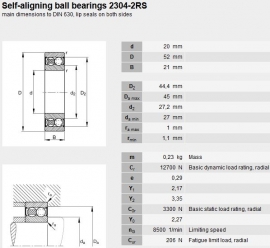 2304-2RSTNG NSK