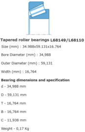 L68149/68110 NTN