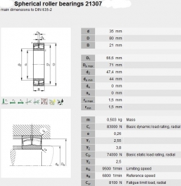 21307-CDE4S11 NSK