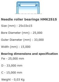 HMK2515 NTN