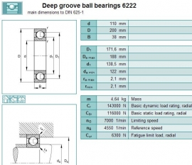 6222/C3 SKF