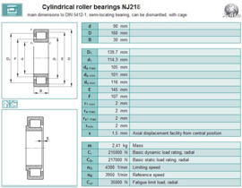 NJ218-ECP SKF