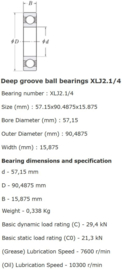 XLJ2.1/4"M R&M