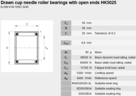 HK5025 SKF