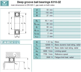 6310/C3 SKF