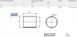 PCM060808E SKF