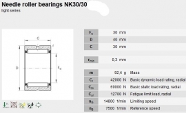 NK30/30 NTN