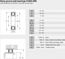 61800-2RS ZVL