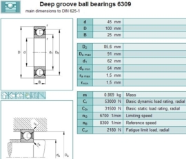 6309/C3 SKF