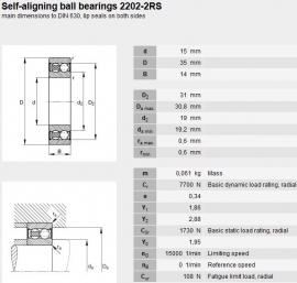 2202-2RSTNG NSK