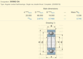 305585/305452 SKF