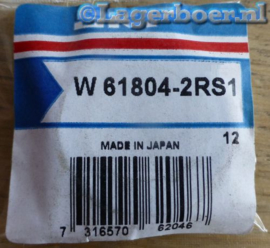 W61804-2RS SKF (RVS)