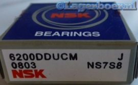 6200-2RS NSK (6200-DDU2)