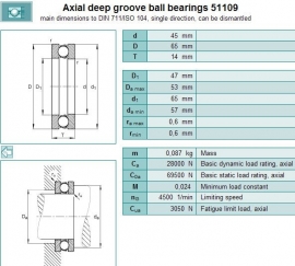 51109 SKF