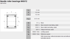 NK6/12-TN INA