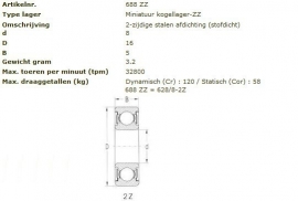 688-2Z NTR ( 628/8-2Z )