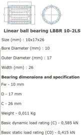 LBBR10-2LS SKF
