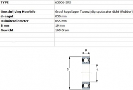 63006-2RS Timken