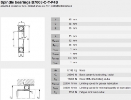 B7008C.T.P4S.UL FAG Spindellager