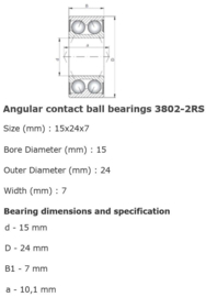 3802-2RS INA