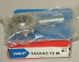 SKF M12 stangkop LINKSE buitendraad SALKAC 12M  GAKL12-PB