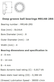 MR148-2RS BBS