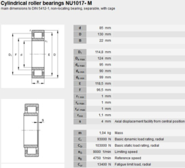 NU1017-ML SKF