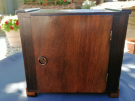 Vierkante Art Deco pendule