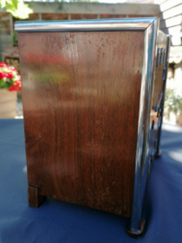 Vierkante Art Deco pendule