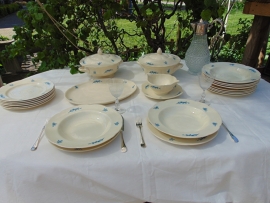 Antiek Plazuid diner servies (17)