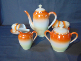 Vintage Frans porseleinen koffieservies