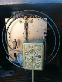 Vierkante Art Deco pendule