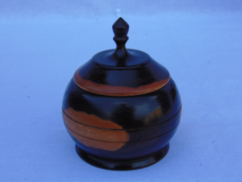 Vintage houten tabakspot