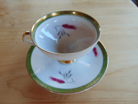 Vintage elegante Porzellan Teetasse