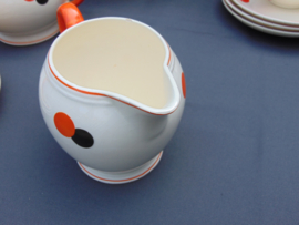 Vintage Harlekin koffieservies