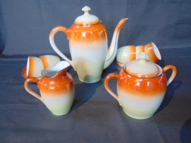 Vintage Frans porseleinen koffieservies