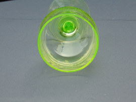 Uranium glazen wijnglas