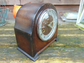 Smiths Enfield vintage pendule met gongslag