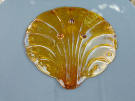Glazen Art Decó schelpmodel schaal (20)