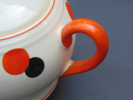 Vintage Harlekin koffieservies