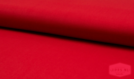 75 x 145 cm - Katoen uni - rood - 100% katoen