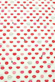 Kisses - Kokka Fabric Japan - 100% katoen
