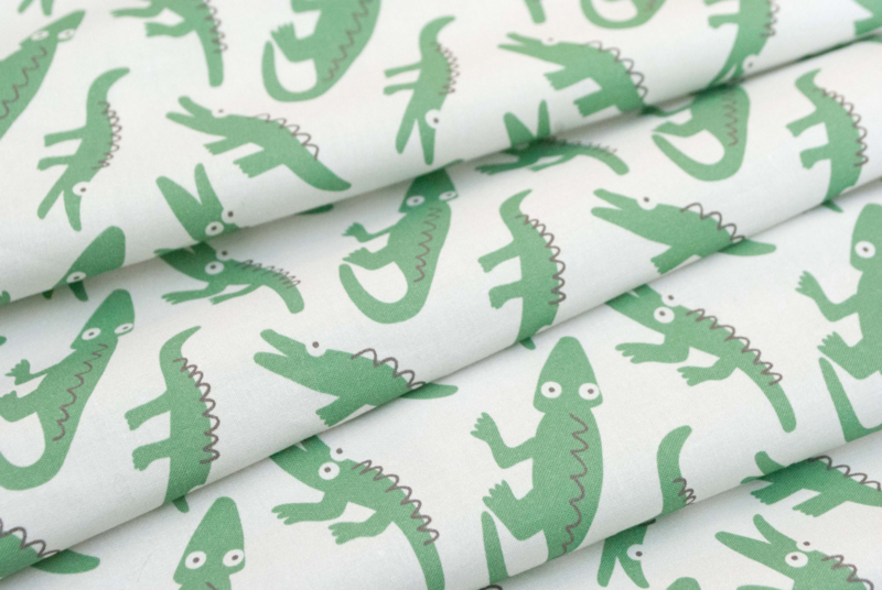 Alligator - PBS Fabrics - 100% biologisch katoen