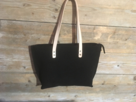 Tas zwart nubuck