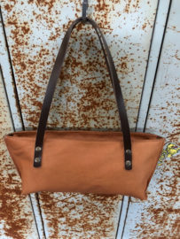 Tas lichtbruine cow hide