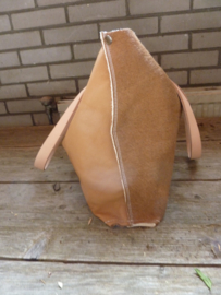 Tas koehuid bruin-beige