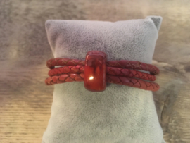 Armband  rood