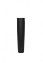EW/Ø120mm Kachelpijp 50cm (Kleur: zwart) #DUN1201001A