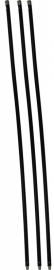 Complete veegsets - nylonborstel (zwart)