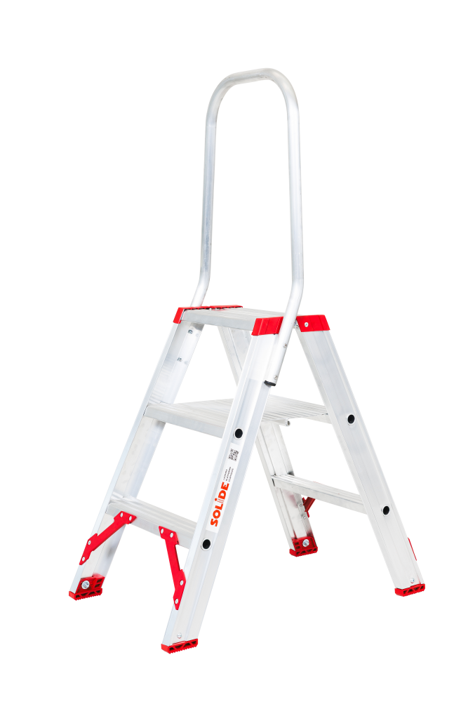 Solide Dubbele Trap 2×3 treden ECO PRO (DTE03)